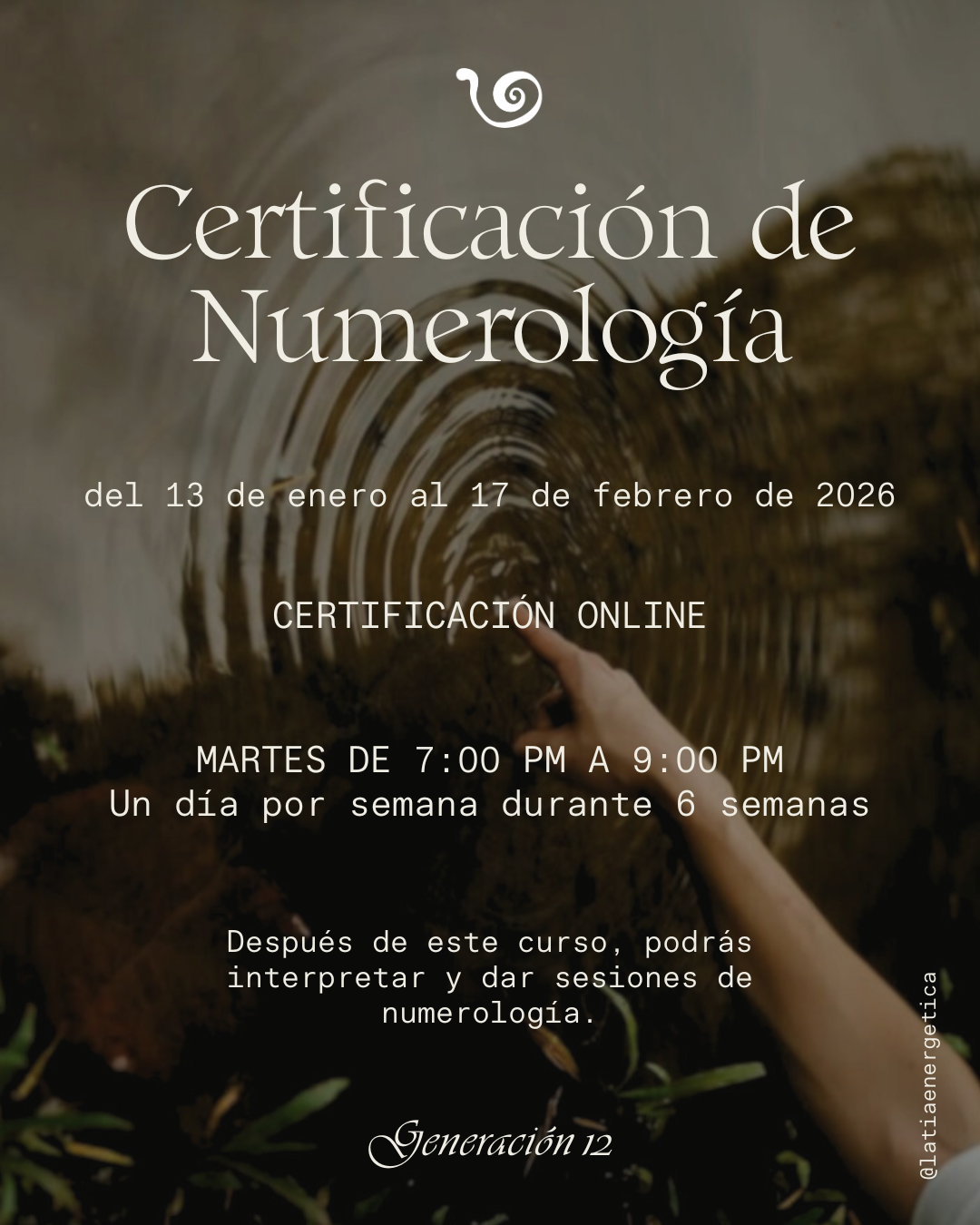 Certificación de Numerología