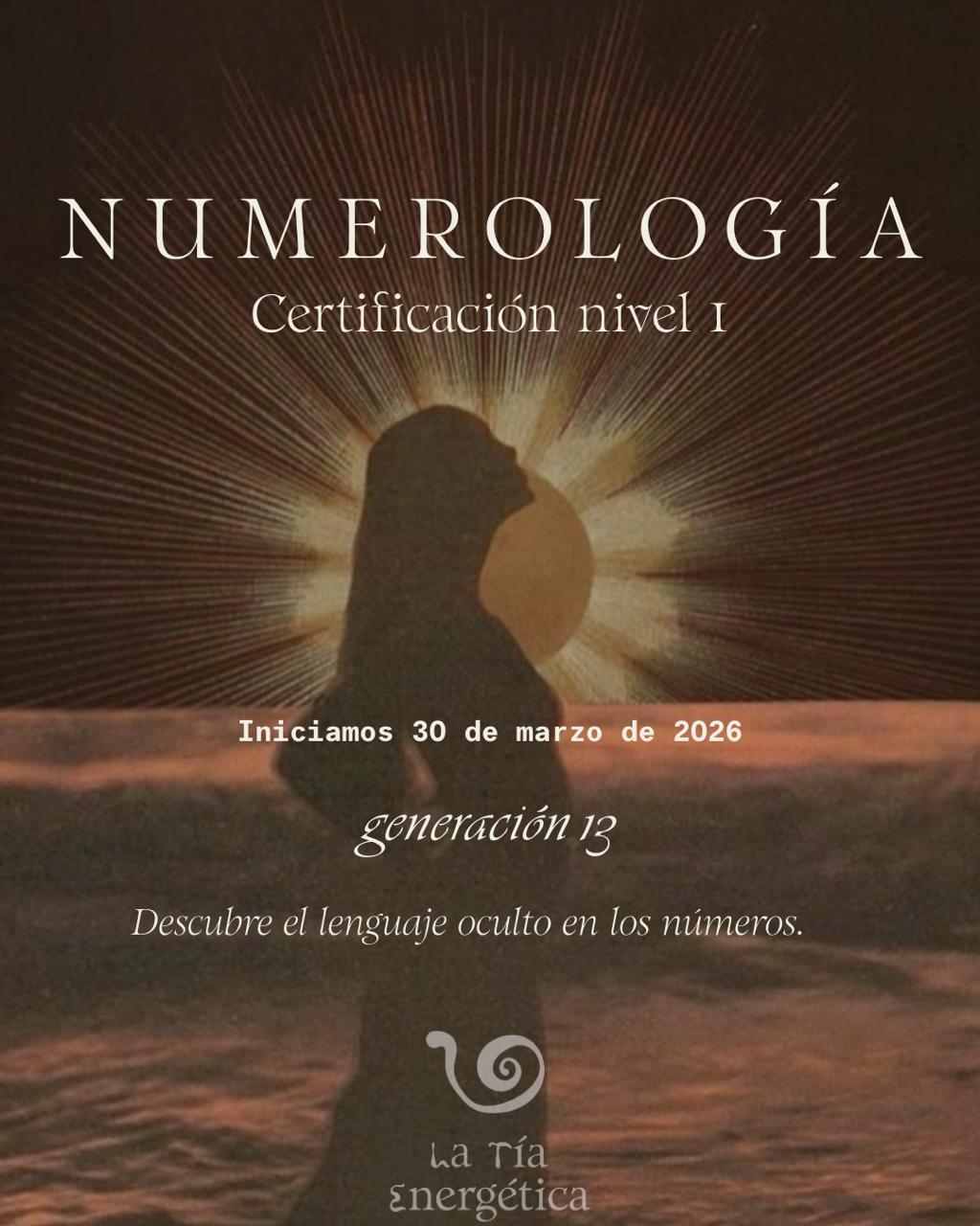 Certificación de Numerología